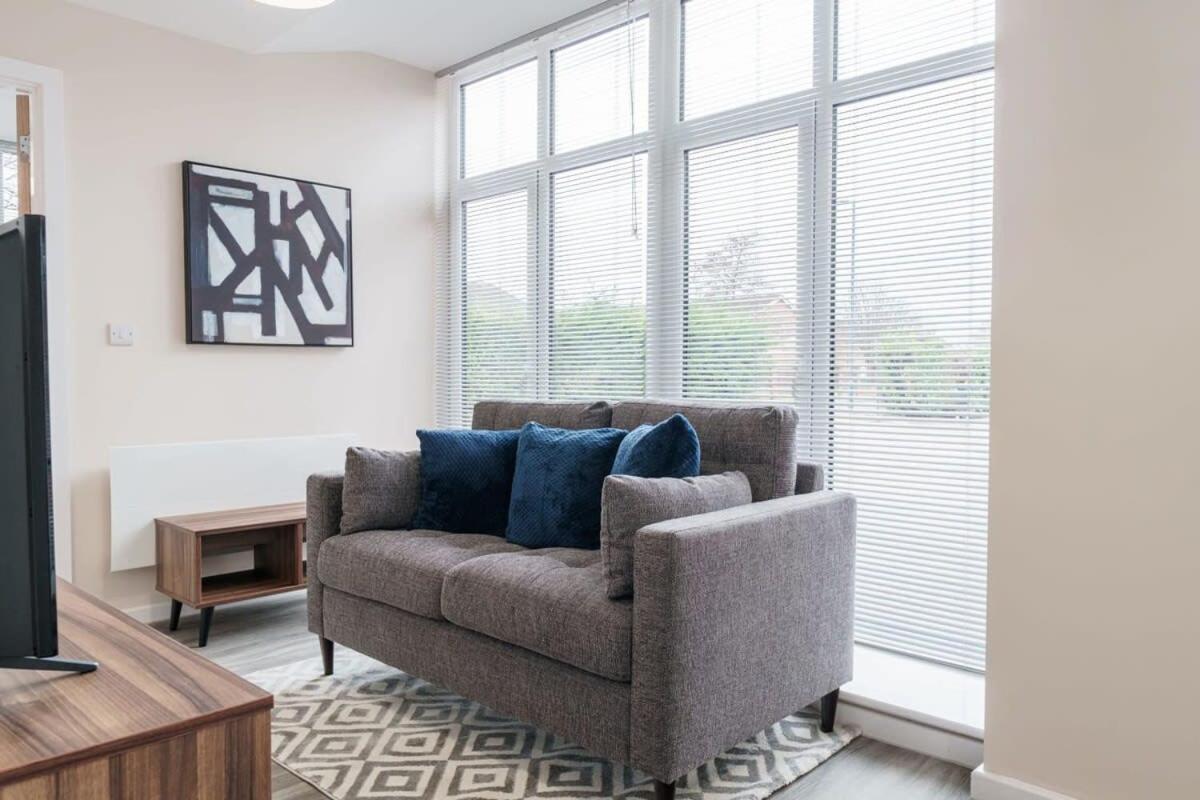 Bright 1 Bed Apartment Manchester - Sleeps 2 Exteriör bild
